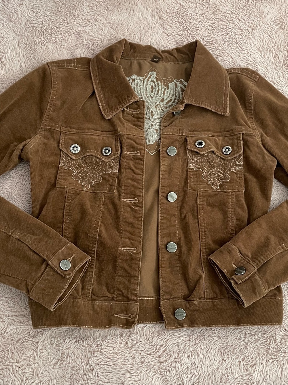 Seductions Western Style Corduroy Jacket
